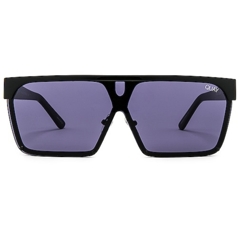 Quay + BENEFIT Australia Shade Queen Black Sunglasses